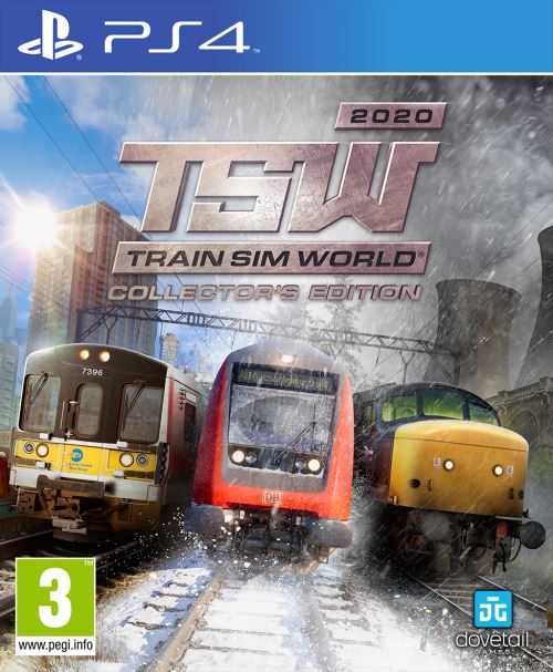 Pochette avant du jeu Train Sim World 2020 Collector's Edition PS4