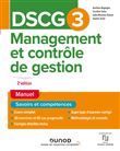 DSCG 3 Management et contrôle de gestion - Manuel