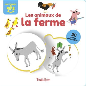 Les animaux de la ferme - Mon imagier à rire