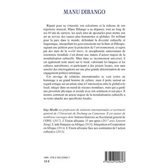 Manu Dibango. Essai sur la mondialité d'une africanité menacée