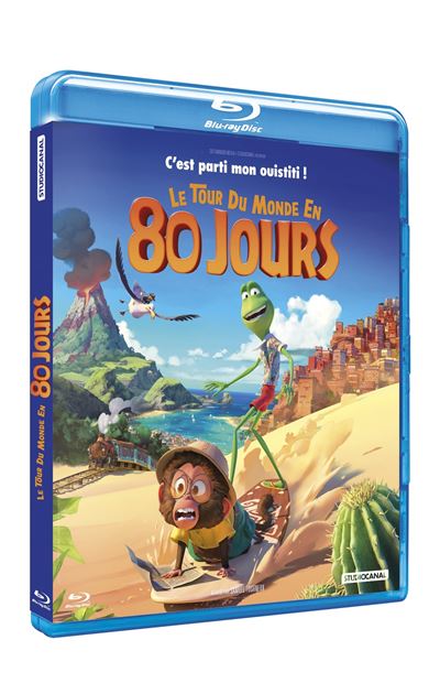 Le tour du monde en 80 jours en Blu-ray, DVD