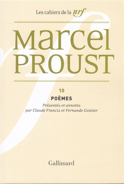 Cahiers Marcel Proust.