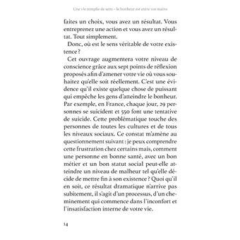 Une vie remplie de sens