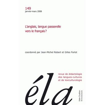 Études de linguistique appliquée - N°1/2008