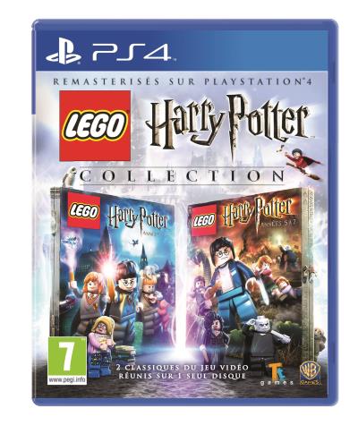 Pochette avant du jeu LEGO Harry Potter Collection PS4