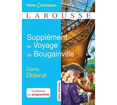 Supplément Au Voyage De Bougainville - Diderot Texte Intégral - Poche ...