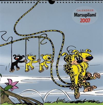 Calendrier marsupilami