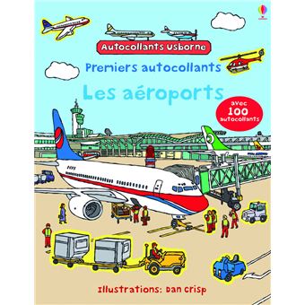 Les aéroports - Autocollants Usborne