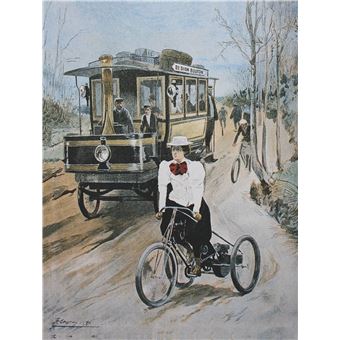 La véritable histoire de la femme et l'automobile