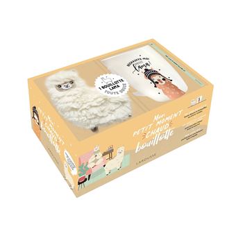 Coffret  Mon petit moment chaud bouillotte Lama