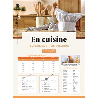 En cuisine : Techniques et préparations
