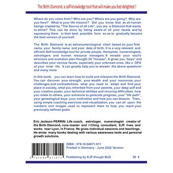 The birth diamond numerological chart - book and workbook