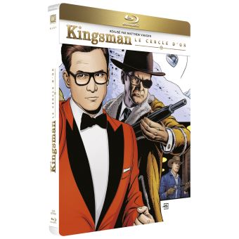 Kingsman, services secretsKingsman : Le Cercle d'or Steelbook Blu-ray