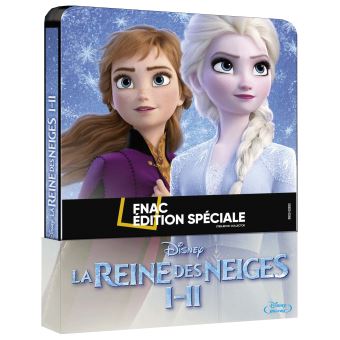 La Reine des NeigesCoffret La Reine des Neiges Steelbook Edition Spéciale Fnac Blu-ray