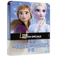 Coffret La Reine des Neiges Steelbook Edition Spéciale Fnac Blu-ray
