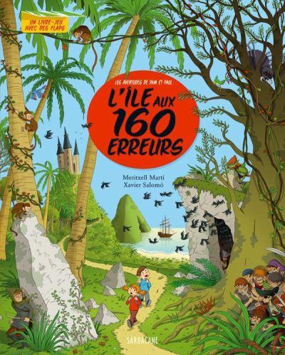 L'ile aux 160 erreurs - les aventures de pam et paul