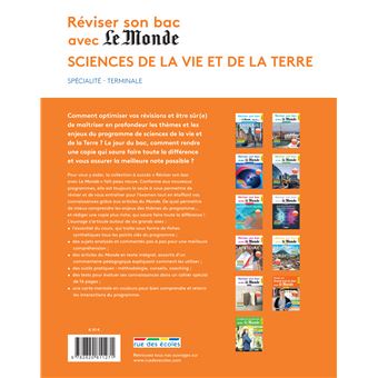 Réviser son bac avec Le Monde spécialité SVT