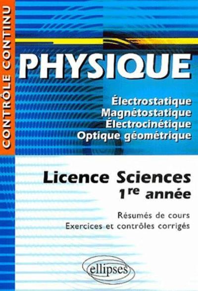 Physique 1er cycle