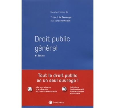 Droit public général - Thibault de Berranger - broché