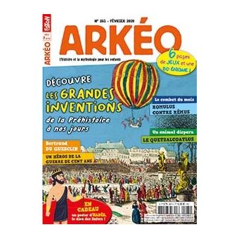 Arkéo Junior N°281 Les grandes inventions - février 2020