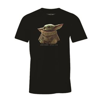 T-Shirt Star Wars Mandalorian Unknown Species Noir