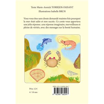 Pourquoi la mer est salée et non sucrée…