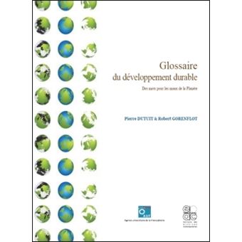 Glossaire pour le développement durable