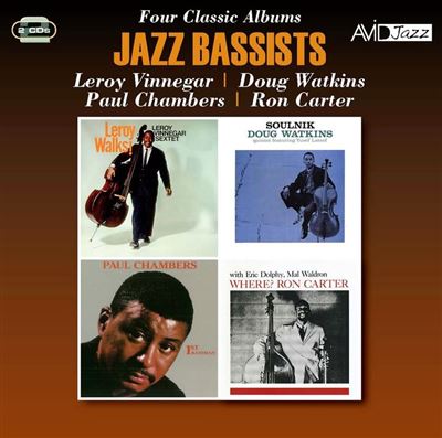 Four classic albums/jazz bassistes