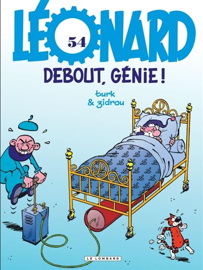 Couverture de Léonard n° 54 Léonard - Tome 54 - Debout, génie !