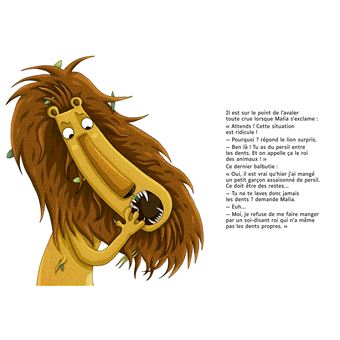 The Supper Story of Malia and the Lion
