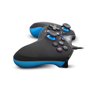 Manette sans fil Spirit of Gamer XPG Noir et Bleu PC et PS3 - Manette à la  Fnac