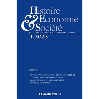 Histoire, Economie et Société 1/2023