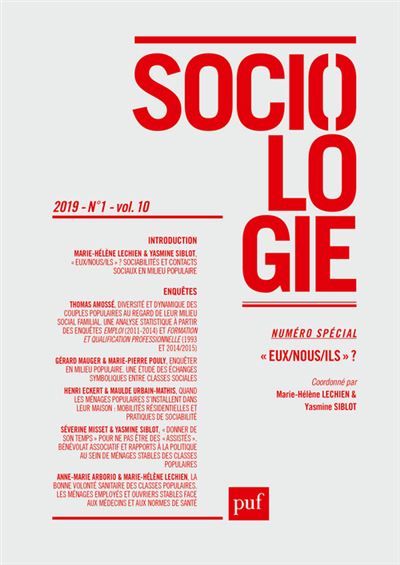 Sociologie 2019-1