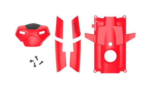 Set van 5 Parrot-rompen voor MiniDrone Rolling Spider rood