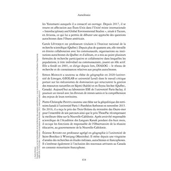 Autochtonies