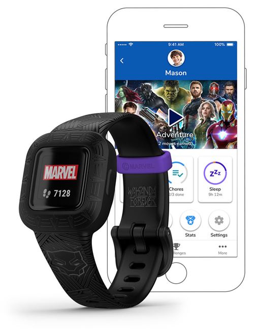 GARMIN VIVOFIT JR3 WW BLACK PANTHER