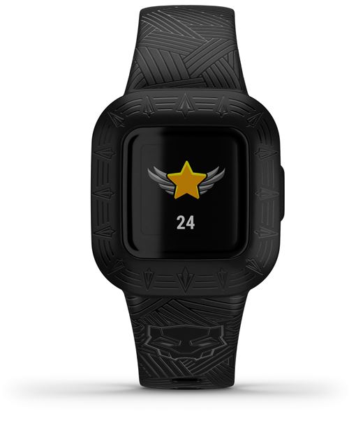Montre Connectée Garmin Vívofit Jr. 3 Pour Enfants – Édition Black Panther, étanche 50m, Autonomie 1 An, 6 Ans Et Plus