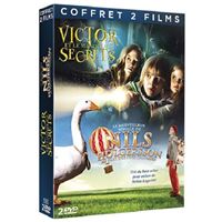 Coffret Victor et le manoir aux secrets et Le merveilleux voyage de Nils Holgersson au pays des oies sauvages DVD
