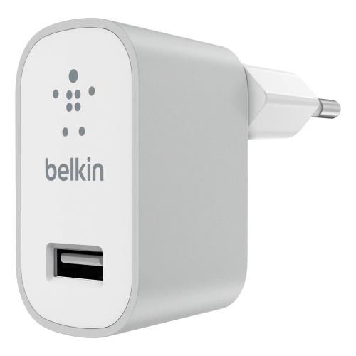 Chargeur secteur Belkin Premium 2.4 A Argent