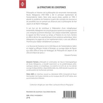 La structure de l'existence