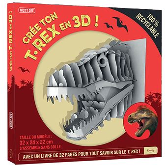 Crée ton t-rex en 3d !