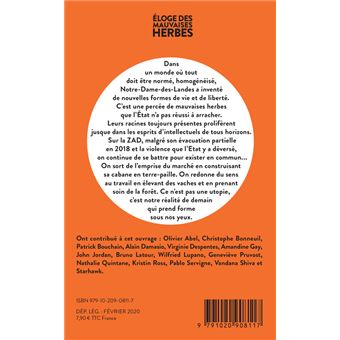 Eloge des mauvaises herbes