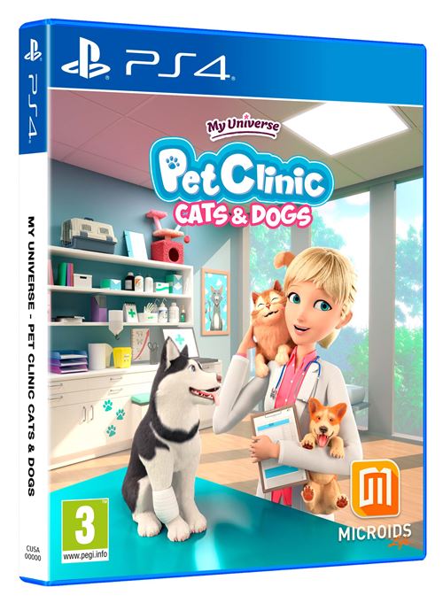 Pochette avant du jeu My Universe: Pet Clinic Cats & Dogs PS4