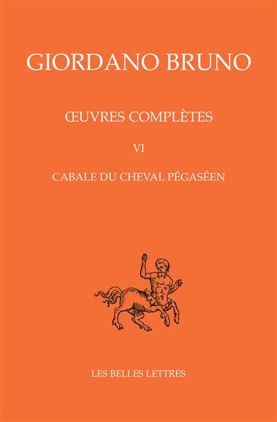 Oeuvres completes,6:cabale du cheval pegaseen