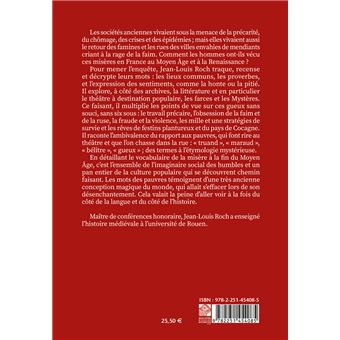 Vivre la misère au Moyen Âge