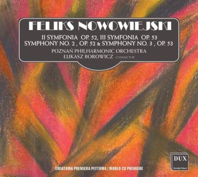 SYMPHONIES N°2 OP.52 & N°3 OP.53