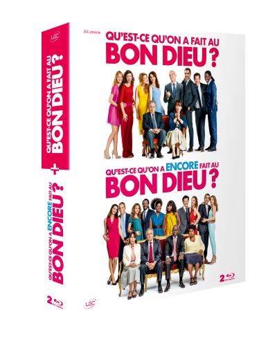 Coffret Qu'est-ce qu'on a fait au Bon Dieu ? et Qu'est-ce qu'on a encore fait au Bon Dieu ? Blu-ray