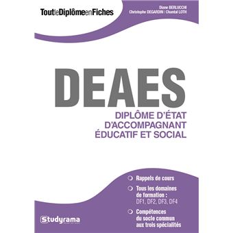 DEAES, Diplôme D'Etat D'Accompagnant Educatif Et Social - Broché ...