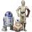 STAR WARS 7-TRI-PACK R2-D2/C-3PO/BB-8-PVC ARTFX 1/10