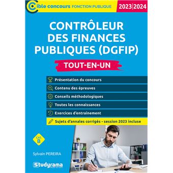 Contrôleur des finances publiques – Tout-en-un